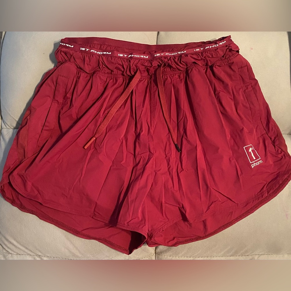 1st Phorm maroon athletic shorts